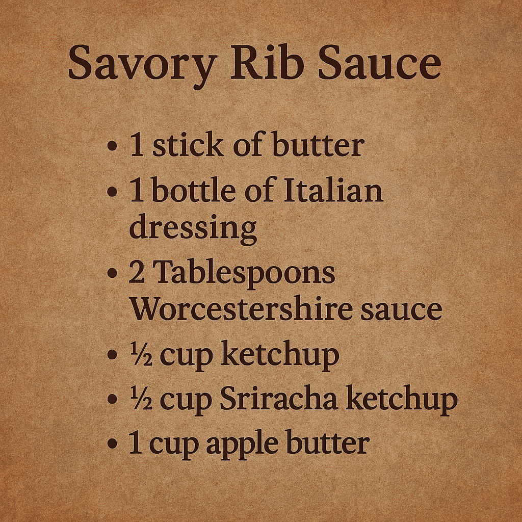 Smoked Beef Ribs with a Bold Rub & Savory Sauce