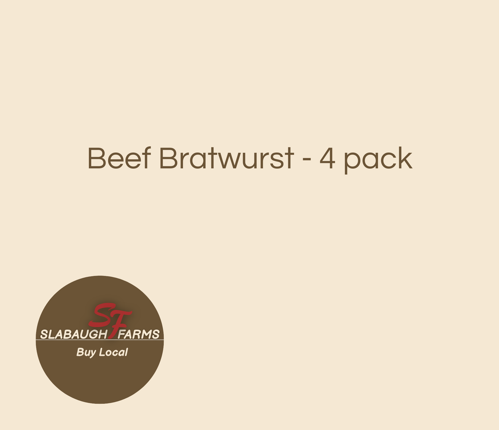 Beef Bratwurst - 4 pack