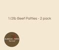 1/2lb Beef Patties - 2 pack