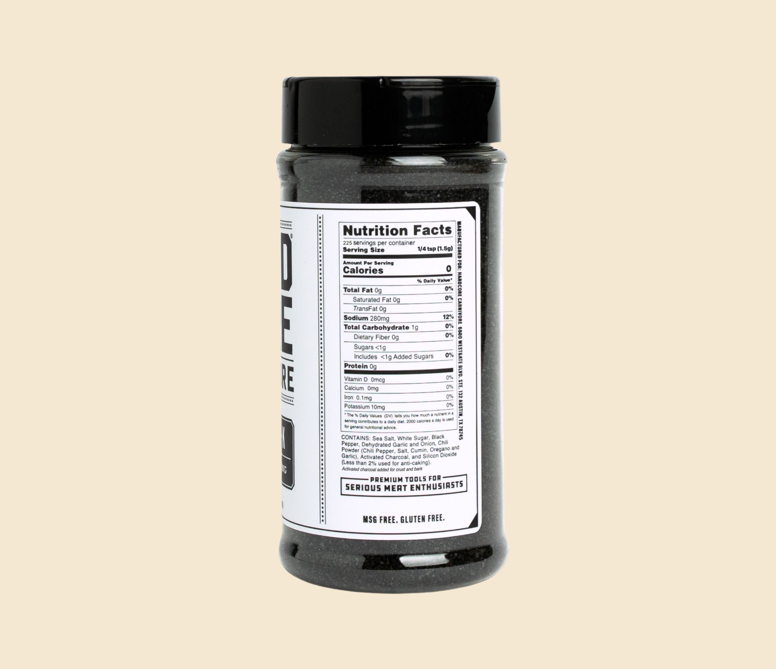 Hardcore Carnivore: Black seasoning