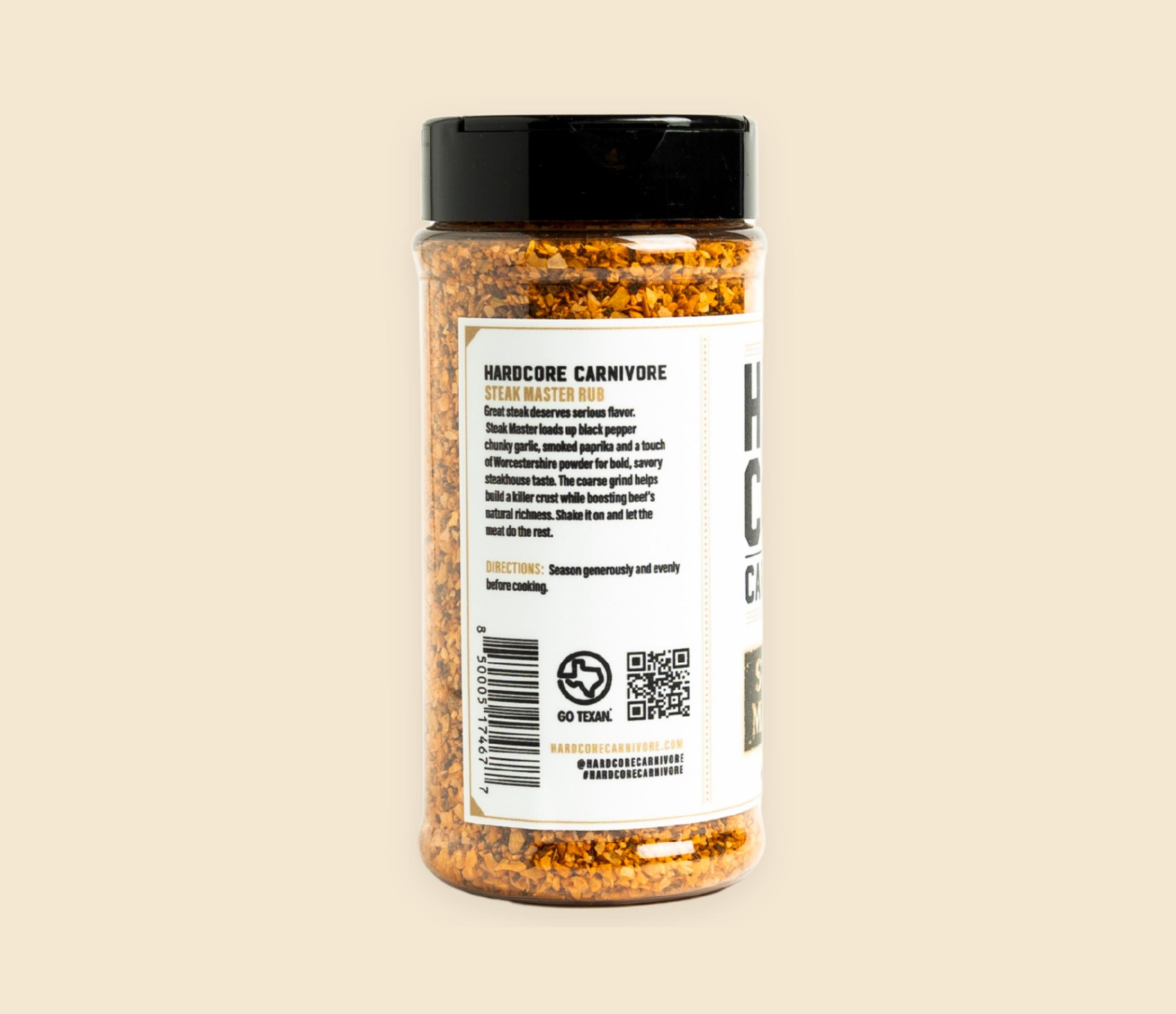 Hardcore Carnivore: Steak Master Seasoning